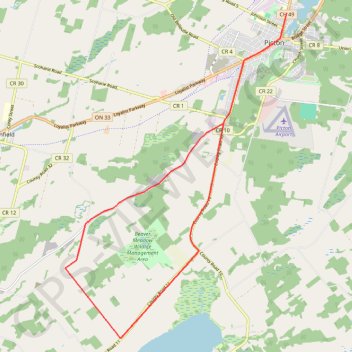 The County Half Marathon GPS track, route, trail