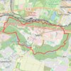 Autour de Satory GPS track, route, trail