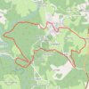 Chemins de traverse - Saint-Pardoux-le-Vieux - Pays de Haute Corrèze GPS track, route, trail