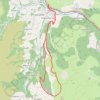 La crête d'Iñeta - Larla depuis Bidarray GPS track, route, trail