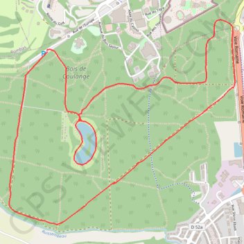 Amneville GPS track, route, trail