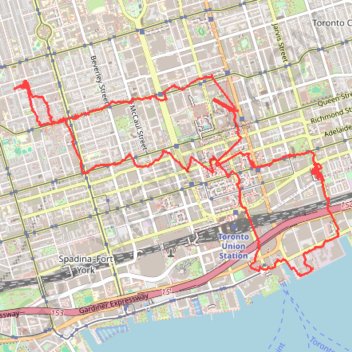 Toronto Loop GPS track, route, trail