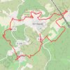 Aurons - Le Vieux Vernègue GPS track, route, trail
