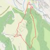Balade "genêts et cistes" Belmont-sur-Rance GPS track, route, trail