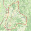 Circuit l'Ain à vélo n° 15 - Cavets et ventres jaunes GPS track, route, trail