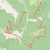 Ravin de Barri, Serre la Souche (Drôme) GPS track, route, trail