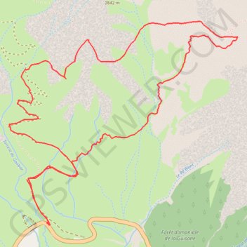 Clot Julien, Mandette (galibier) GPS track, route, trail