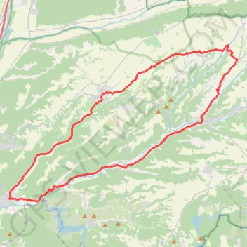 Plateau de Valensole - Alpes de Haute-Provence GPS track, route, trail