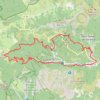 Haute vallée de la Mare, le Castélas GPS track, route, trail