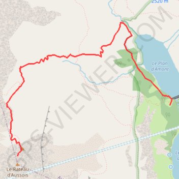 Le Râteau d'Aussois GPS track, route, trail
