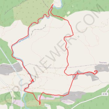 Rivière Caramy - Tourves GPS track, route, trail