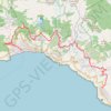 Le sentier des Dieux (côte Almafitaine Italie) GPS track, route, trail