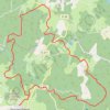 Du Parc du Morvan - Dun les Places - Rocher de la Pérouse GPS track, route, trail