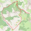 Boucle col de Gleize - Chaudun - Rabou GPS track, route, trail