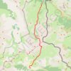 GR5 Larche à Bouseiyas GPS track, route, trail