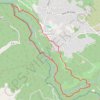 SAINT CEZAIRE SUR SIAGNE PONT DES TUVES GPS track, route, trail