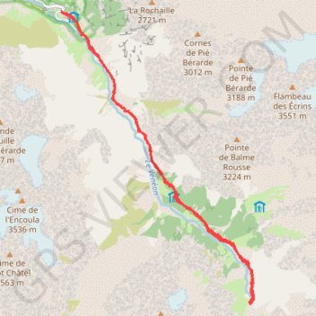 Le carelet GPS track, route, trail