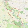 Le Cher majestueux à Châteauneuf-sur-Cher GPS track, route, trail