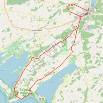 The County Marathon GPS track, route, trail