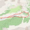 Vallée du Carol, balade raquettes GPS track, route, trail