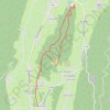 Bois claret GPS track, route, trail