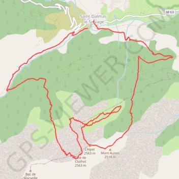 Victor de cessole GPS track, route, trail