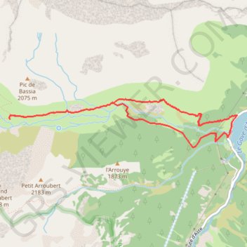 [Itinéraire] La Cabane de Bouleste GPS track, route, trail