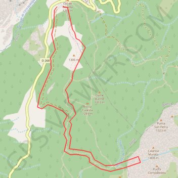 Rando du "Trou de la Bombe" GPS track, route, trail