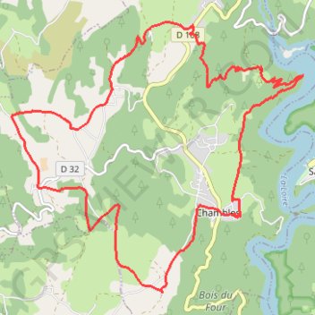 Gorges de la Loire - Chambles GPS track, route, trail
