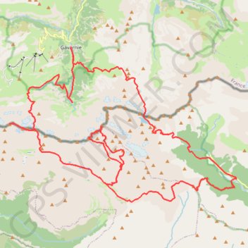 Tour du Mont Perdu GPS track, route, trail