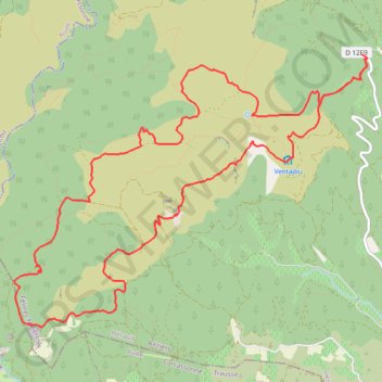 RANDO LABEOURADOU GPS track, route, trail