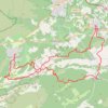 Escapade VTT vers Mazaugues et Tourves GPS track, route, trail