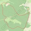 Sortie Pierrefontaines bois de Baissey GPS track, route, trail
