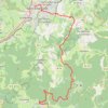Descente du Bessat à Saint Chamond GPS track, route, trail