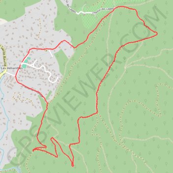 Auriol - Bois de la Larre GPS track, route, trail
