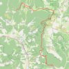 GTV - Tour du Vercors à pied - Châtillon-en-Diois - Col de Vassieux Variante GPS track, route, trail