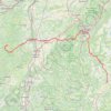 Route Napoléon J3 : Gap à Saint Agrève GPS track, route, trail