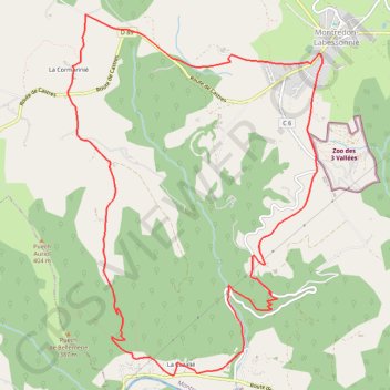 La Quille du Roy - Montredon-Labessonnié GPS track, route, trail