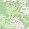 Châtel - Col de Saix GPS track, route, trail