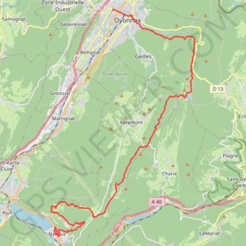 La Trace des Maquisards - 25km GPS track, route, trail