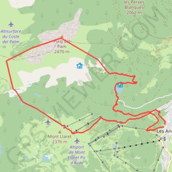 Rocdaudepam GPS track, route, trail