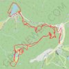 La besse-Lispach : Champis et tour des roches GPS track, route, trail