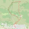 Les rochers de la Croix de Fer - Mérindol GPS track, route, trail