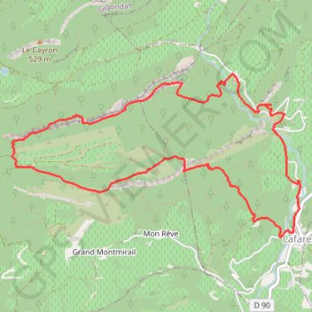 Dentelles Montmirail GPS track, route, trail