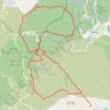 Bois de Païolive GPS track, route, trail