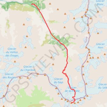 Les Bans GPS track, route, trail