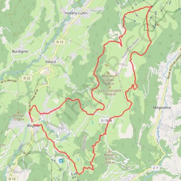 La Vallée Verte GPS track, route, trail