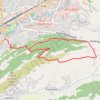 Colline de Saint-Mens GPS track, route, trail
