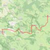 Chemin de Saint Régis Etape 2 GPS track, route, trail