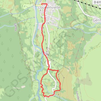 1 Les granges dOurcibats - Louron Bike Trail GPS track, route, trail